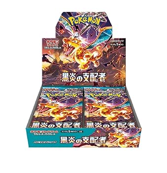 【中古】(非常に良い)ポケモンカードゲーム スカーレット&バイオレット 拡張パック 黒炎の支配者 BOX