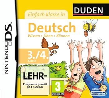 【中古】(非常に良い)Duden-Trainer Deutsch 3/4 f?r Nintendo DS: Einfach klasse in Deutsch 【中古】(非常に良い)Duden-Trainer Deutsch 3/4 f?r Nintendo DS: Einfach klasse in Deutsch