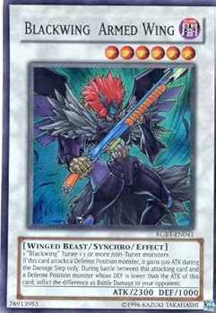 【中古】(非常に良い)遊戯王 英語版 Blackwing Armed Wing (RGBT-EN041) - Raging Battle - Unlimited Edi...