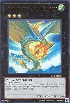 【中古】(非常に良い)遊戯王 英語版 GENF-EN043 Leviair the Sea Dragon 虚空海竜リヴァイエール アンリミ (ウルトラ)