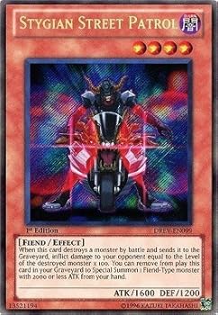 【中古】M00 722 遊戯王 英語版 DREV-EN099 Stygian Street Patrol ヘルウェイ・パトロール (シークレットレア) 1st Edition