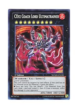 【中古】(非常に良い)遊戯王 英語版 NUMH-EN038 CXyz Coach Lord Ultimatrainer CX 熱血指導神アルティメットレーナー (シークレットレア) 1st Edition