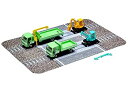 【中古】(非常に良い)トミーテック ザ・トラックコレクショントラコレ 軌陸保線車両セット C ジオラマ用品 319924