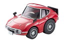 【中古】(非常に良い)トミーテック (TOMYTEC) チョロQ zero Z-76c トヨタ 2000GT 赤 完成品