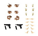 【中古】(非常に良い)リトルアーモリー LAOP14 創彩少女庭園用 タクティカルグローブ2 ハンドガンセット タン プラモデル用パーツ