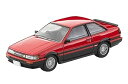 【中古】(非常に良い)トミーテック(TOMYTEC) トミカリミテッドヴィンテージ ネオ 1/64 LV-N304a トヨタ カローラレビン 2ドア GT-APEX 85年式 赤/黒 完成品