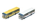 【中古】(非常に良い)ザ・バスコレクション バスコレ 船橋新京成バス レトロカラー 2台セット ジオラマ用品