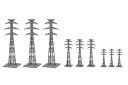 【中古】(非常に良い)情景小物143 遠景素材 鉄塔 ジオラマ用品