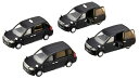 【中古】トミーテック ザ・カーコレクション カーコレ 基本セット 選 (セレクト) JPNタクシー 黒 ジオラマ用品 336211