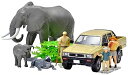 【中古】(非常に良い)トミーテック (TOMYTEC) 海洋堂×トミカリミテッド ヴィンテージ ジオコレ64#カースナップ29a サファリ2 (トヨタ ハイラックス4WDピックアップ