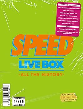 【中古】SPEED LIVE BOX - ALL THE HISTORY -(Blu-ray8枚組)(初回生産限定盤)