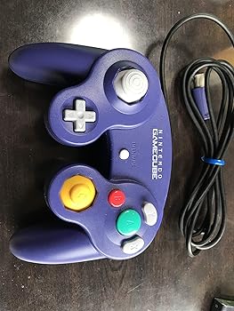 【中古】(非常に良い)ニンテンドーゲームキューブ専用コントローラ バイオレット