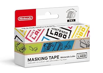 【中古】マスキングテープ Nintendo Labo(ステンシルロゴ/Toy-Con)