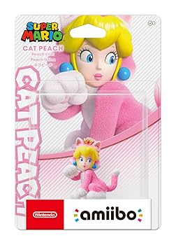 【中古】(非常に良い)amiibo ネコピーチ(スーパーマリオシリーズ)