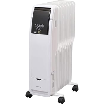 【中古】アイリスオーヤマ ヒーター オイルヒーター 8畳 ウェーブ型 500W/700W/1200W 小型 コンパクト ..