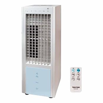 【中古】TEKNOS リモコン冷風扇 ホワイト TCW-020