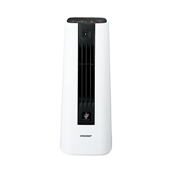 【中古】シャープ セラミックヒーター HX-SS1-W 人感センサー パワフル暖房 1200W プラズマクラスター コンパクト 暖房機 日本製
