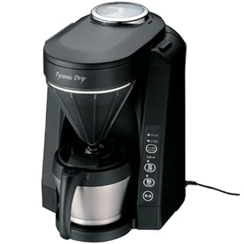 【中古】(非常に良い)TWINBIRD 全自動コーヒーメーカー ブラック CM-D456B