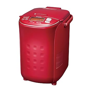 【中古】タイガー ホームベーカリー 「やきたて」 IH 土鍋焼き レッド KBH-V100-R