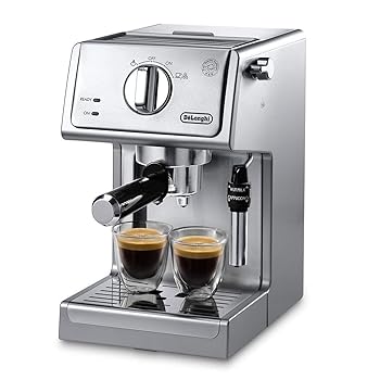 【中古】(非常に良い)De'Longhi ECP3630 15 Bar Pump Espresso and Cappuccino Machine, Stainless Ste..