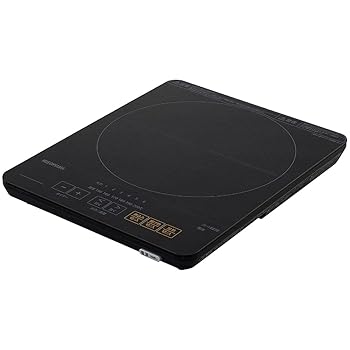 【中古】アイリスオーヤマ IHクッキングヒーター 卓上 1400W 薄型 タイマー機能 マグネットプラグ式 ブ..