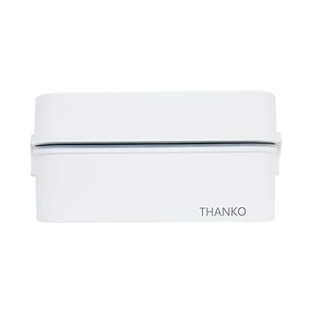 【中古】(非常に良い)THANKO 弁当箱型炊飯器 1合炊き 蒸し調理 お弁当 炊き立て お米もおかずもこれ一..
