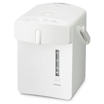 【中古】(非常に良い)アイリスオーヤマ 電気ポット ポット メカ式 2.2リットル 安全ロック機能 カルキ..