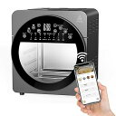 【中古】(非常に良い)エペイオス(Epeios) エアーオーブン ノンフライオーブン アプリ 遠隔操作 14L ノンフライヤー 大容量 一台多役 360°空気循...