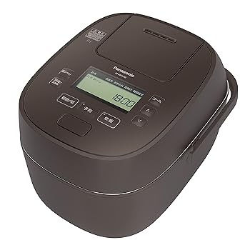【中古】(非常に良い)パナソニック 炊飯器 1升 可変圧力おどり炊き 全面発熱5段IH式 ブラウン SR-MPA18..