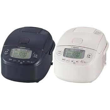 【中古】(非常に良い)象印マホービン 炊飯器 3合 スレートブラック NP-RU05-BZ