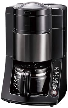 【中古】(非常に良い)コーヒーメーカー 全自動 沸騰浄水機能 デカフェ豆コース搭載 670ml ブラック NC-A57-K