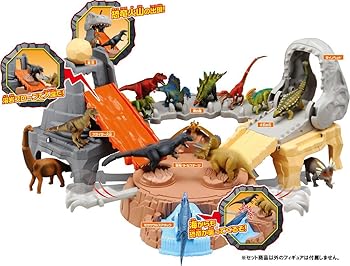 【中古】(非常に良い)タカラトミー(TAKARA TOMY) アニア 恐竜バトルキングダム W385×H280×D220mm
