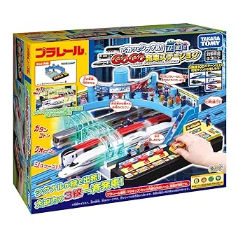【中古】(非常に良い)プラレール ピカッとシグナル ! GOGO発車ステーション