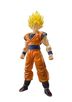 【中古】(非常に良い)TAMASHII NATIONS S.H.フィギュアーツ ドラゴンボールZ スーパーサイヤ人フルパワー 孫悟空 約140mm PVC&AB...