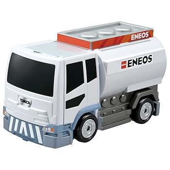 【中古】(非常に良い)タカラトミー『 トミカ ぶるっと給油 ! おしごと変形ガソリンスタンド ENEOS 』 ミニカー 車 おもちゃ unisex 3歳以上 玩...