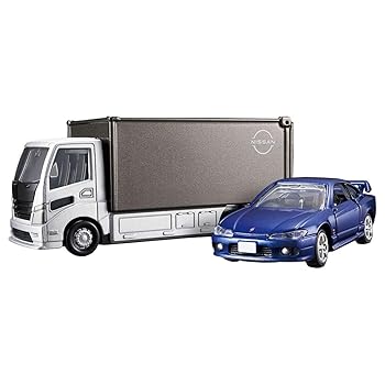 【中古】(非常に良い)タカラトミー トミカプレミアム tomicaトランスポーター 日産 シルビア (S15) ミニカー おもちゃ 6歳以上
