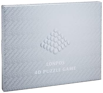 【中古】(非常に良い)Puzzles パズル ロンポス4Dピラミッド