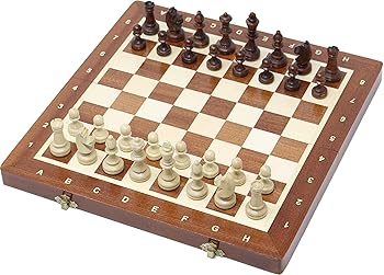 【中古】(非常に良い)ChessJapan チェスセット トーナメントNo.3 35cm 木製