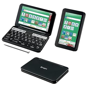 【中古】シャープ 電子辞書 BRAIN 高校生モデル(6教科対応) PW-H2-B(ブラック系) 2022年発売モデル