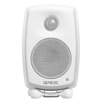 【中古】(非常に良い)GENELEC ジェネレック G One ホームオーディオ用 アクティブスピーカー WHITE (1..