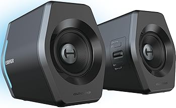 【中古】(非常に良い)Edifier G2000 2.0ch PC スピーカー パソコン PS5 Switch ゲーム用 ゲーミングスピーカー Bluetooth/USB/3.5mm AUX 有線無線接続/映画、音楽、ゲ