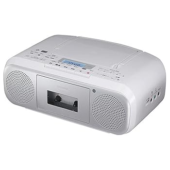 【中古】TY-CDH8-S(シルバー) CDラジオカセットレコーダー ワイドFM対応