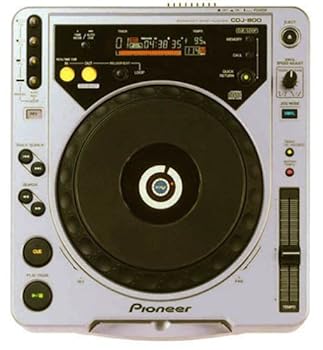 【中古】(非常に良い)パイオニア デジタルターンテーブルCDプレーヤー シルバー CDJ-800