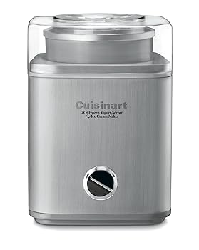 【中古】Cuisinart ICE-30BC Pure Indulgence クイジナート 自動フローズンヨーグルト、シャーベット、..