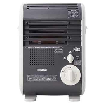 【中古】(非常に良い)Iwatani イワタニ カセットガス ストーブ 発電する ファンヒーター 手軽に持ち運..