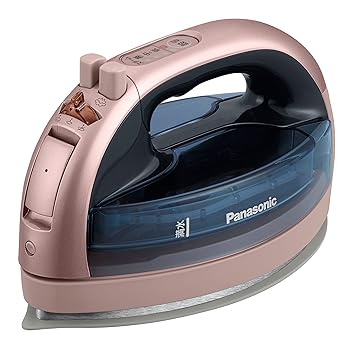 【中古】(非常に良い)パナソニック コードレススチームWヘッドアイロン ピンクゴールド NI-WL607-PN