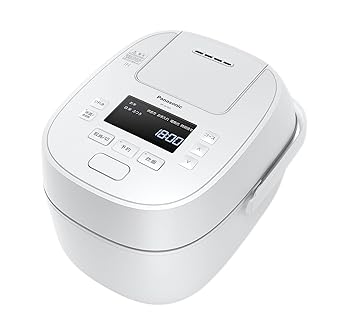 【中古】パナソニック 炊飯器 一升 急減圧バルブ&大火力IH おどり炊き 全面発熱6段IH式 ホワイト SR-W18A-W