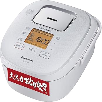 【中古】(非常に良い)パナソニック 炊飯器 1升 IH式 大火力おどり炊き スノーホワイト SR-HX180-W