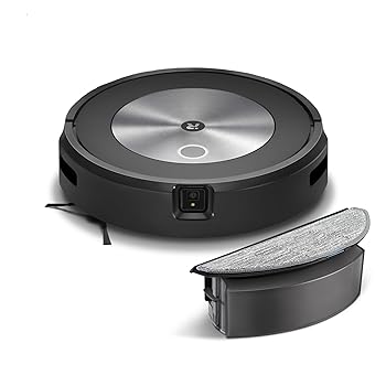 【中古】(非常に良い)ルンバ コンボ j5 ロボット掃除機 アイロボット(iRobot) 掃除機掛けと水拭き掃除..