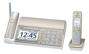 【中古】(非常に良い)パナソニック おたっくす デジタルコードレスFAX 子機1台付き 1.9GHz DECT準拠方..